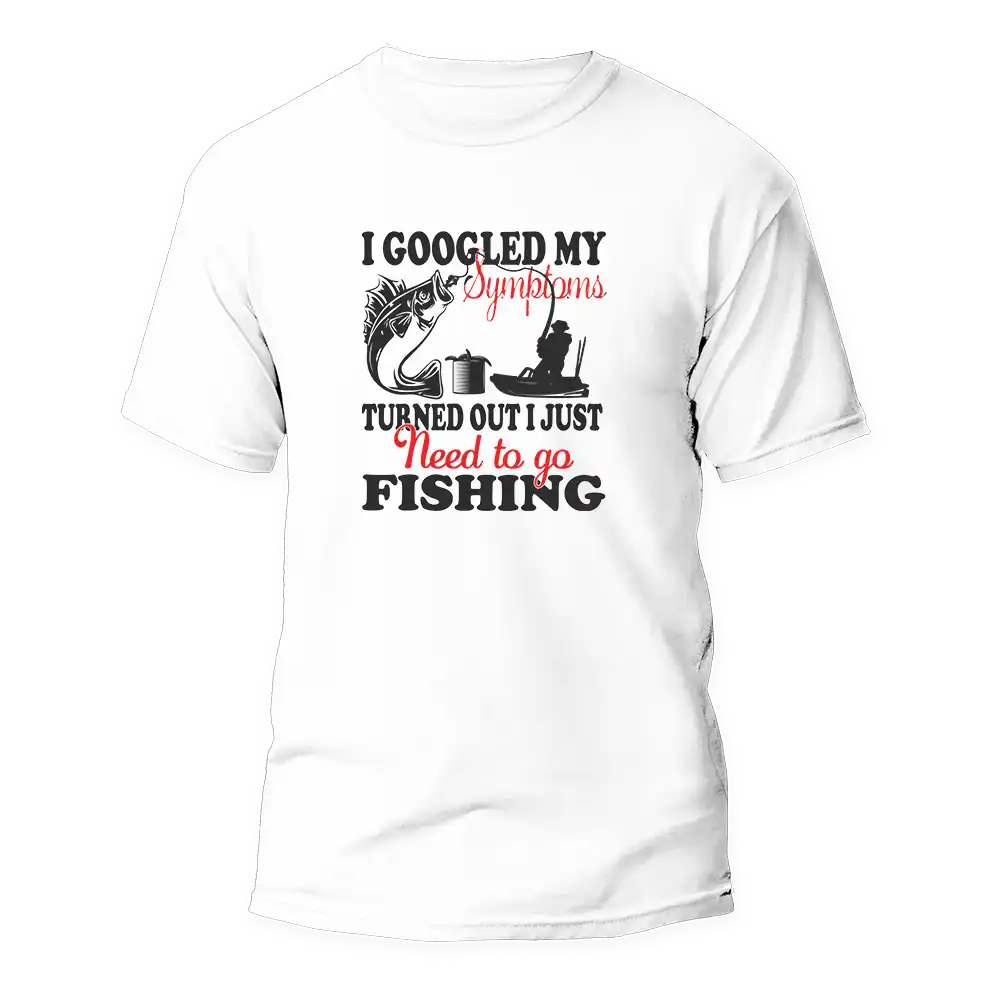 Fishing Symptoms Man T-Shirt by Outdoorzees