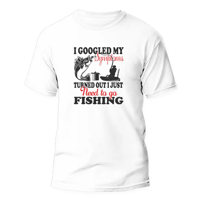 Fishing Symptoms Man T-Shirt by Outdoorzees