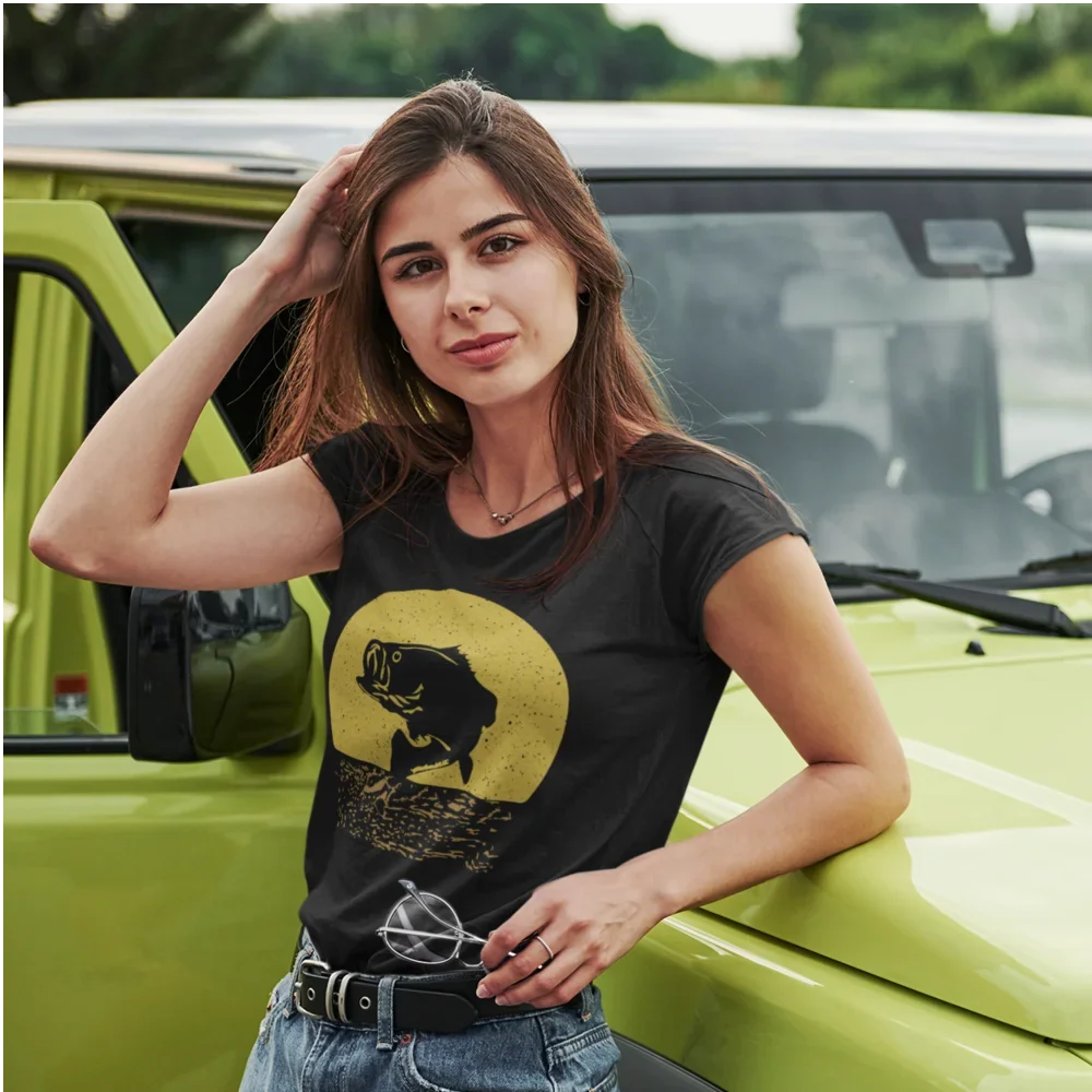 Fishing T-Shirt for Women by Outdoorzees