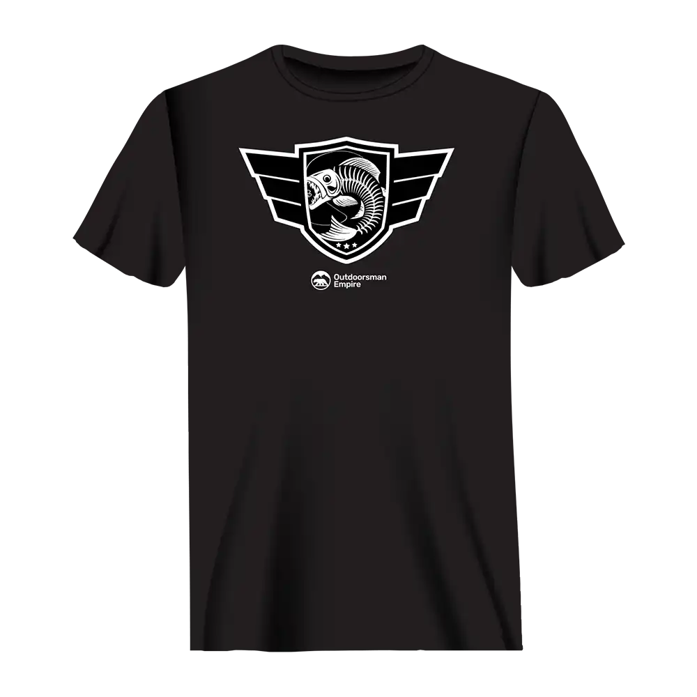 Fishing Air Force Man T-Shirt by Outdoorzees