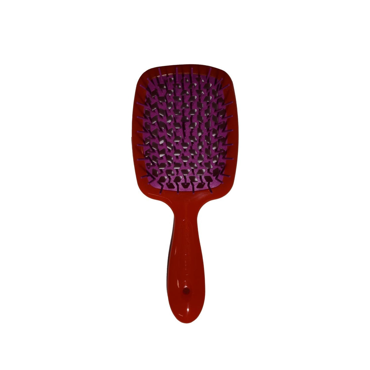 Janeke Superbrush Detangling Hairbrush in Orange & Purple by Beauty Care Bag