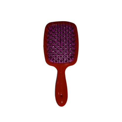 Janeke Superbrush Detangling Hairbrush in Orange & Purple by Beauty Care Bag