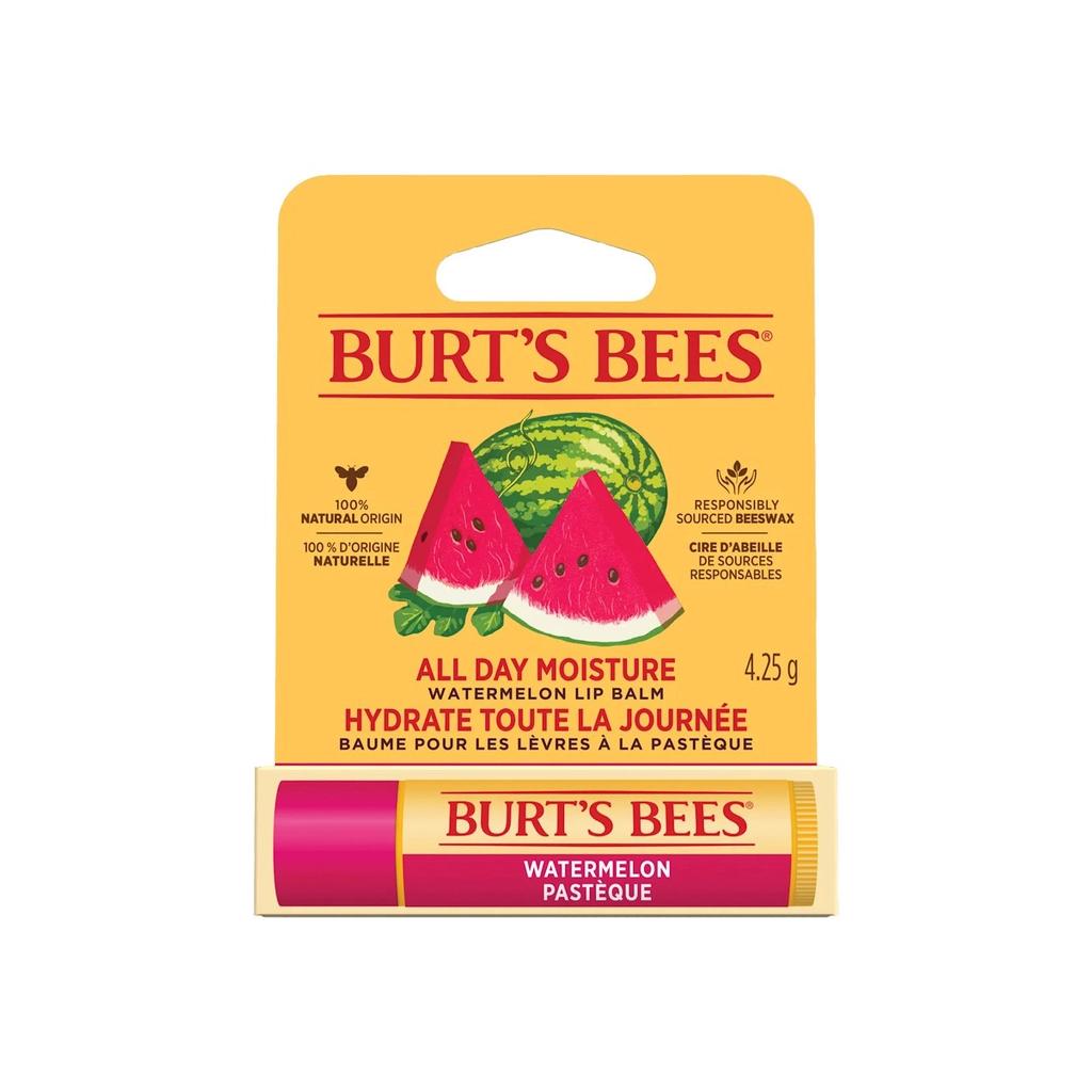 Burt's Bees Watermelon Lip Balm Hydrating Lip Care 4.25g by Beauty Care Bag