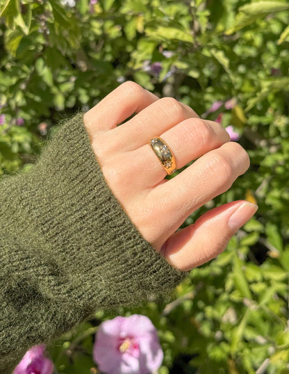 Floral Dome Ring by Elevated Faith