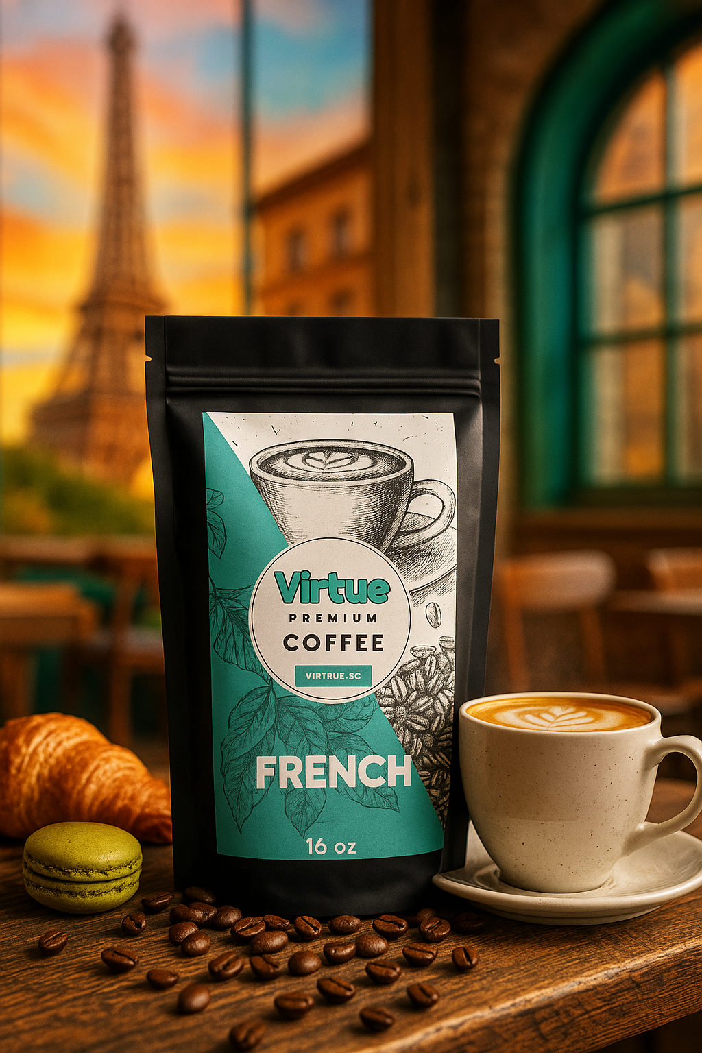 Dark roast coffee 16 oz – view 2