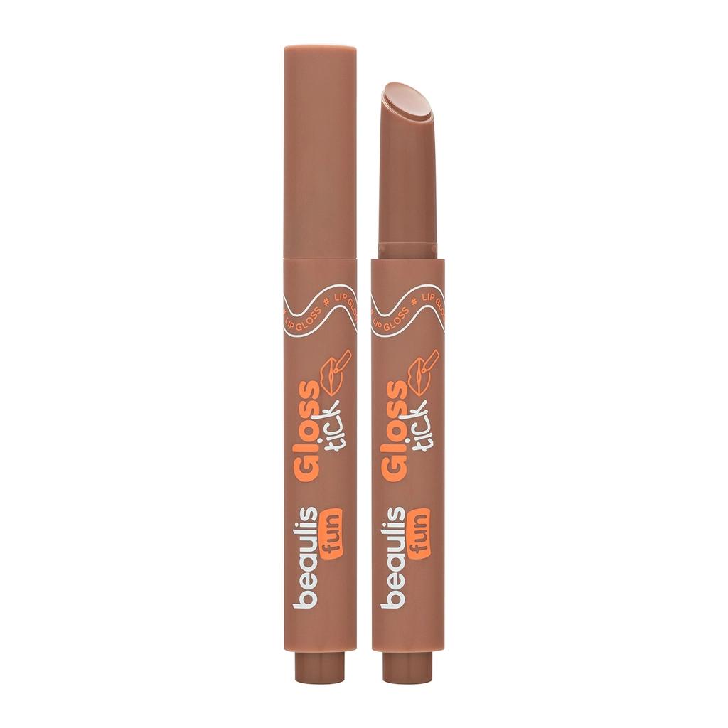 Beaulis Fun Gloss Tick Stick Lip Gloss 121 Bare Kiss by Beauty Care Bag