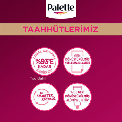 Palette Deluxe 8-0 Honey Blonde Hair Dye - Permanent, Long Lasting Color & Shine, Deep Nourishment with Oils by Beauty Care Bag