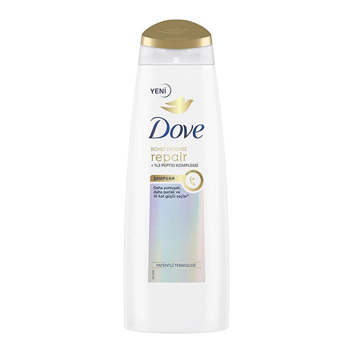 Dove Bond Intense Repair Shampoo - Advanced Hair Repair for Damaged & Chemically Treated Hair, Peptide Complex, 13.53 fl oz by Beauty Care Bag