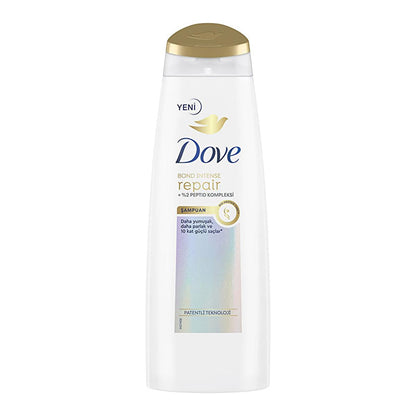 Dove Bond Intense Repair Shampoo - Advanced Hair Repair for Damaged & Chemically Treated Hair, Peptide Complex, 13.53 fl oz by Beauty Care Bag