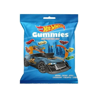 Original Gourmet Hot Wheels Gummy Candy Fruit Flavored 100g by Beauty Care Bag