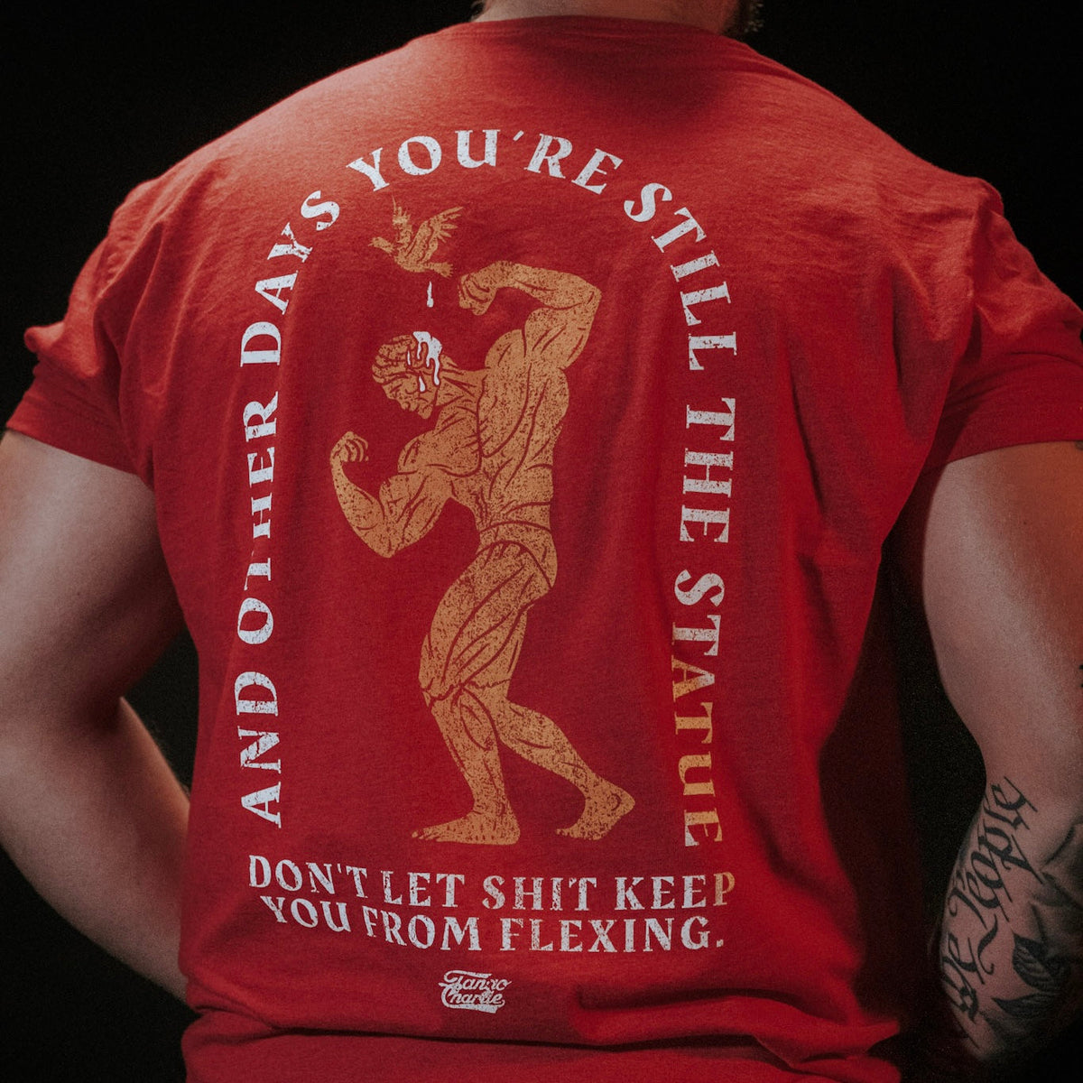 St. Arnold The Stoic - tee by Tango Charlie Apparel