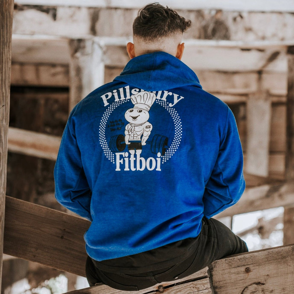 Pillsbury Fitboi - Hoodie by Tango Charlie Apparel