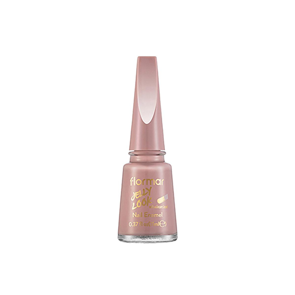 Flormar Jelly Look Nail Polish - High-Pigment, Gel Finish, Long Lasting | JL51 Perfect Selfie by Beauty Care Bag