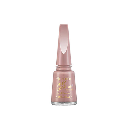 Flormar Jelly Look Nail Polish - High-Pigment, Gel Finish, Long Lasting | JL51 Perfect Selfie by Beauty Care Bag