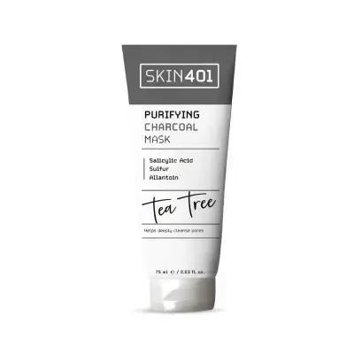Skin401 Charcoal Face Mask with Salicylic Acid for Deep Cleansing - 75ml by Beauty Care Bag
