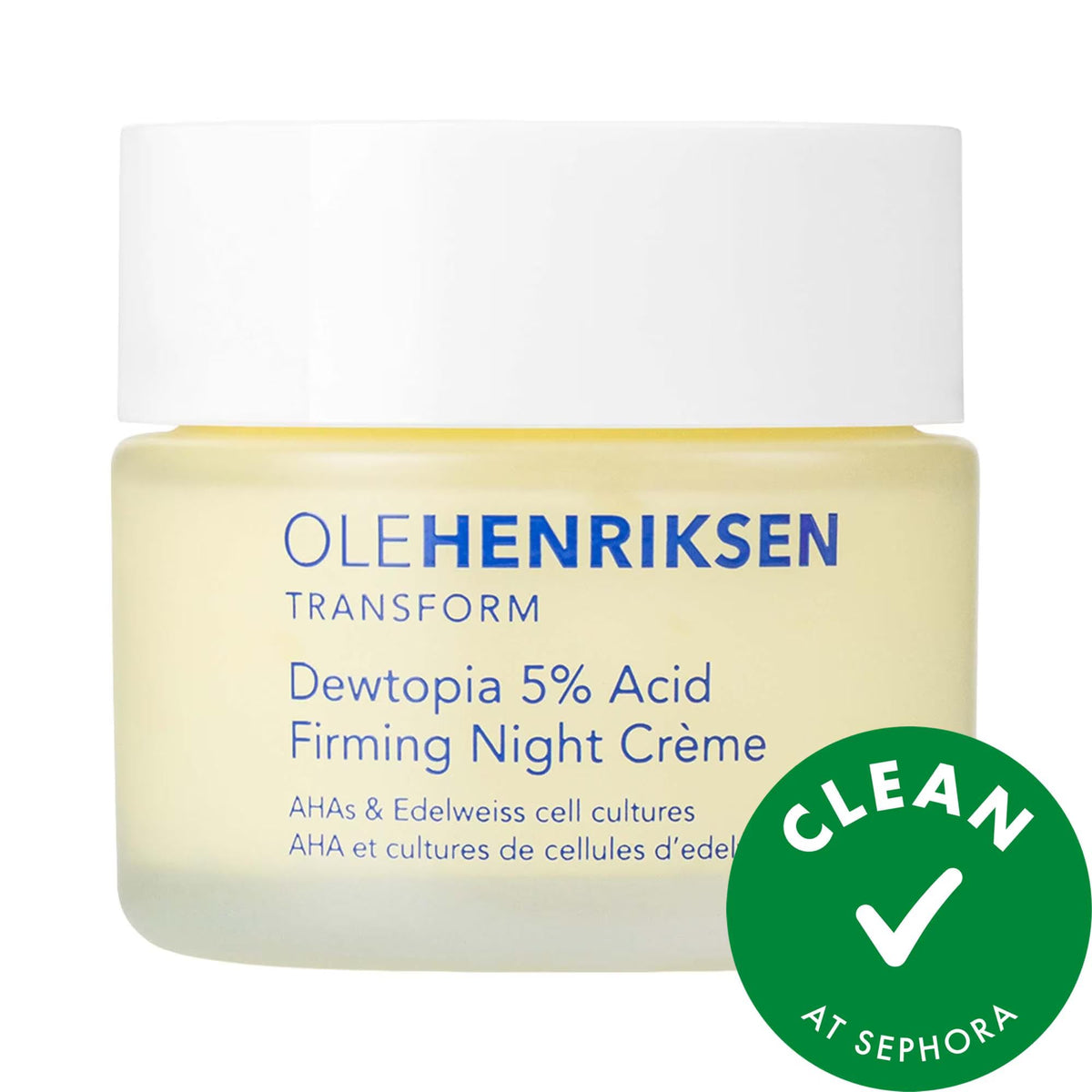Dewtopia 5% AHA firming night cream