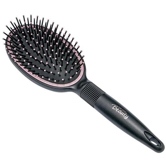 For Your Beauty: Professional Massage Hair Brush - Anti-Static, Tourmaline, Scalp Stimulation for Healthy Hair by Beauty Care Bag
