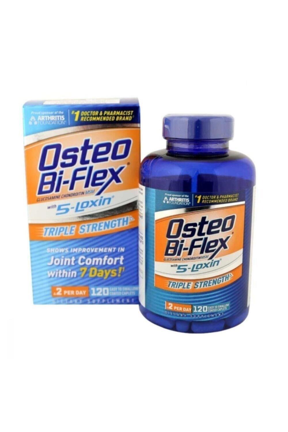 Osteo Bi-Flex Advanced Triple Strength Joint Health Supplement - 40 Tablets with Glucosamine, Chondroitin & MSM by Beauty Care Bag