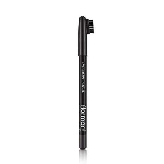 Flormar Eyebrow Pencil - Natural Look, 5 Color Options, Special Brush for Grooming by Beauty Care Bag