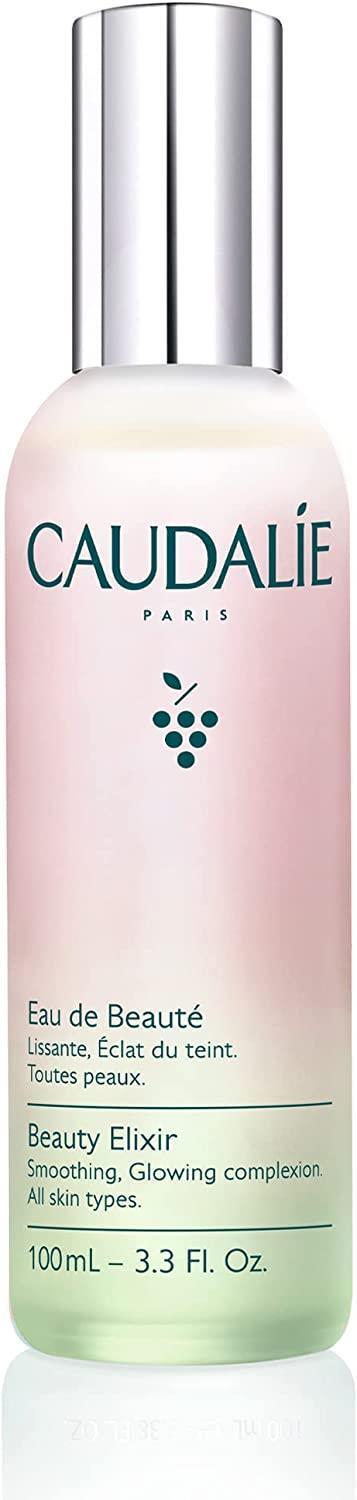 Caudalie Beauty Elixir: Refreshing Face Mist & Pore Minimizing Facial Toner with Grape Water, Chamomile & Mint for Radiant Skin by Beauty Care Bag