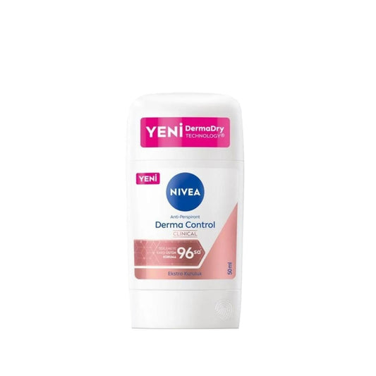 Nivea Derma Control Clinical Women's Deodorant Stick - Long Lasting Freshness & Sensitive Skin Protection by Beauty Care Bag