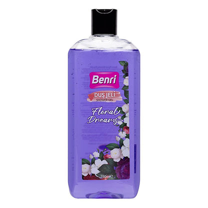 Benri Floral Dreams Shower Gel for Soft Skin 750 ml by Beauty Care Bag