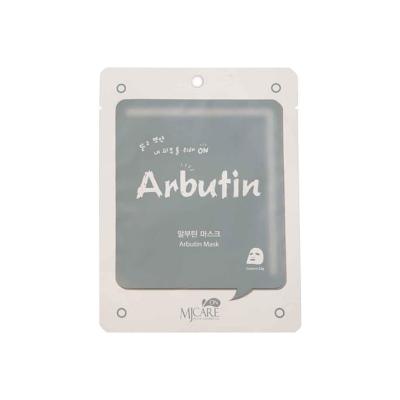 Mjcare arbutin brightening sheet face mask, 22g