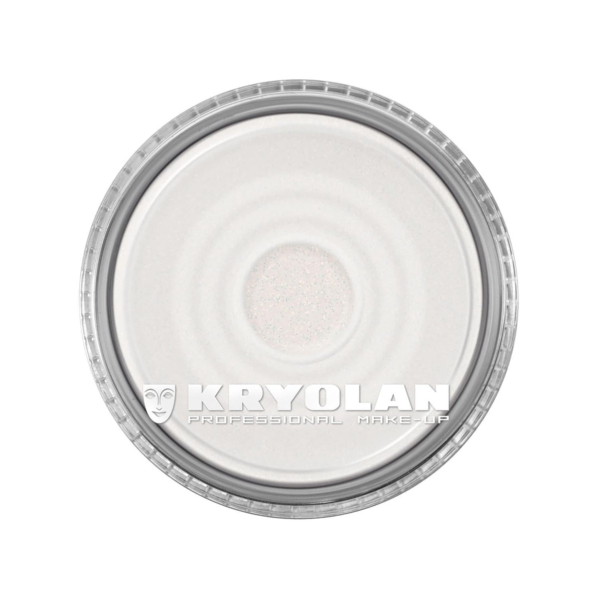 Kryolan Polyester Glimmer Fine Pearl White Glitter 4g by Beauty Care Bag