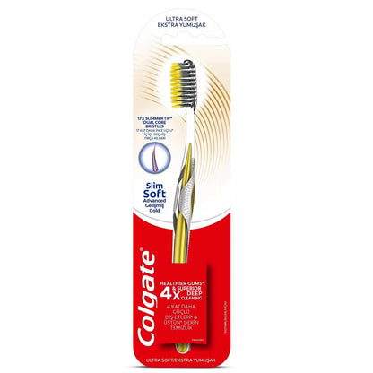 Colgate Micro Fine Advanced Gold Toothbrush 1 pc by Beauty Care Bag