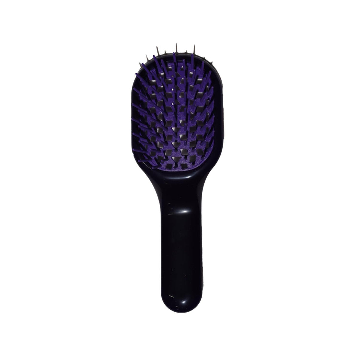 Janeke Curvy Bag Detangling Hairbrush in Purple SP507A VIO by Beauty Care Bag