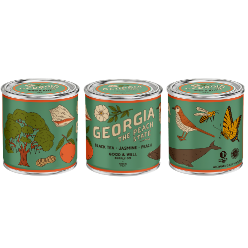 Georgia State Candle by Good & Well Supply Co.