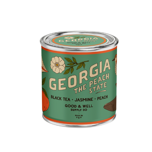 Georgia State Candle by Good & Well Supply Co.