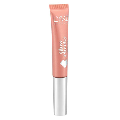 LYKD Glow Cheeky Blush Radiant Peach Powder for a Warm Glow by Beauty Care Bag