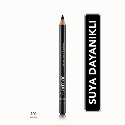 Flormar Mat Eyeliner - Waterproof & Intense Pigment, Long-Lasting Eye Makeup for Precise Look by Beauty Care Bag