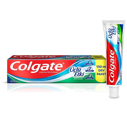 Colgate Triple Action Toothpaste for Fresh Breath 150ml by Beauty Care Bag