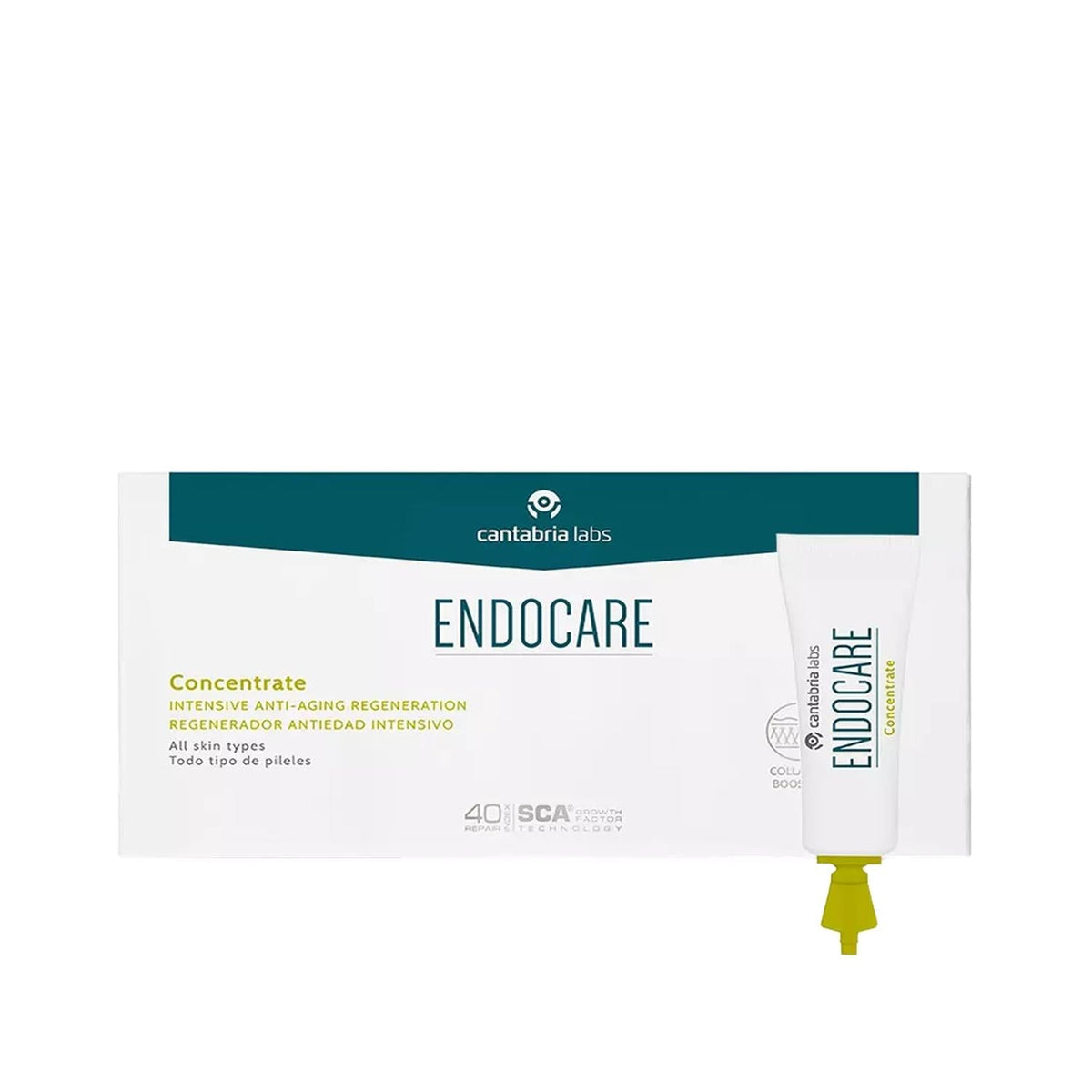 Endocare Anti-Aging Serum Ampoules - Concentrated Formula for Reduced Signs of Aging, 7 x 1 ml by Beauty Care Bag