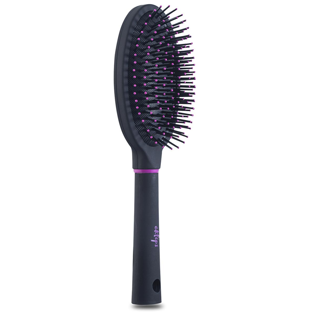 Eklips Air Pressurized Hair Brush - Ergonomic Design for Gentle Detangling & Styling - Minimizes Breakage, Hair Brush by Beauty Care Bag