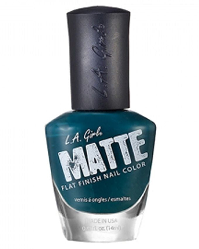 LA GIRL Matte Finish Nail Color - Alpine Gree by Avera Group