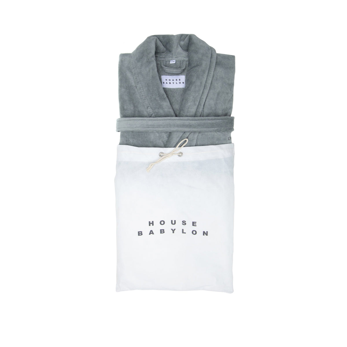 BATHROBE | Grey - S/M by Cerulean Mango