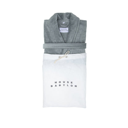 BATHROBE | Grey - S/M by Cerulean Mango