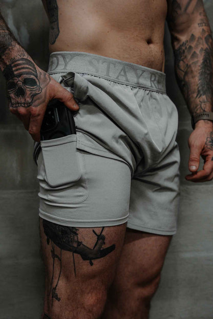 MEN'S | MOTTO SHORT : LUNAR ROCK by Alpha Country Training + Nutrition