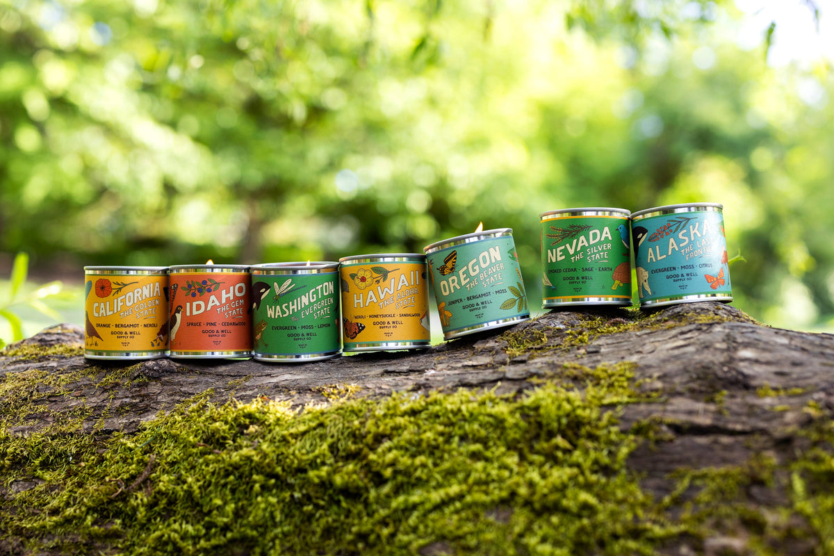 Michigan State Candle by Good & Well Supply Co.