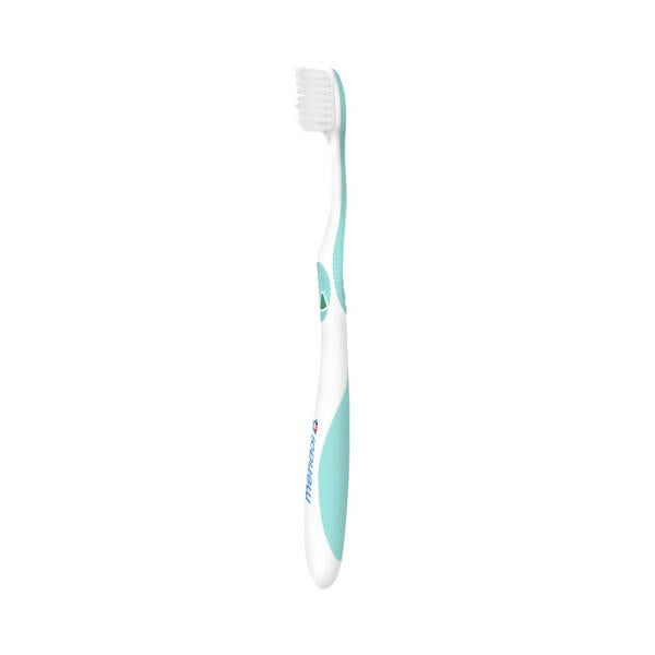 Meridol Soft Manual Toothbrush for Sensitive Teeth and Gums - Gentle Oral Care Toothbrush by Beauty Care Bag