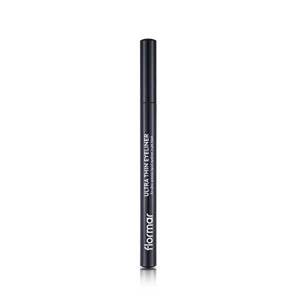 Flormar Midnight Matte Eyeliner - Precise, Intense Black, Matte Finish Eyeliner for Women by Beauty Care Bag