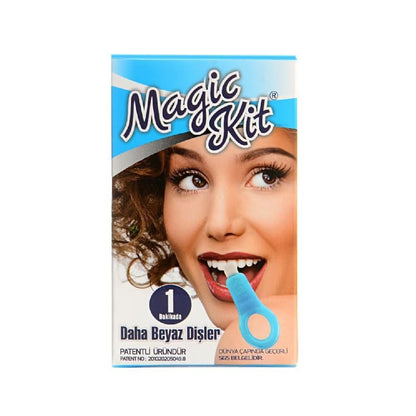 Magic Kit 5-Piece Dental Cleaning Kit for Bright Smiles by Beauty Care Bag