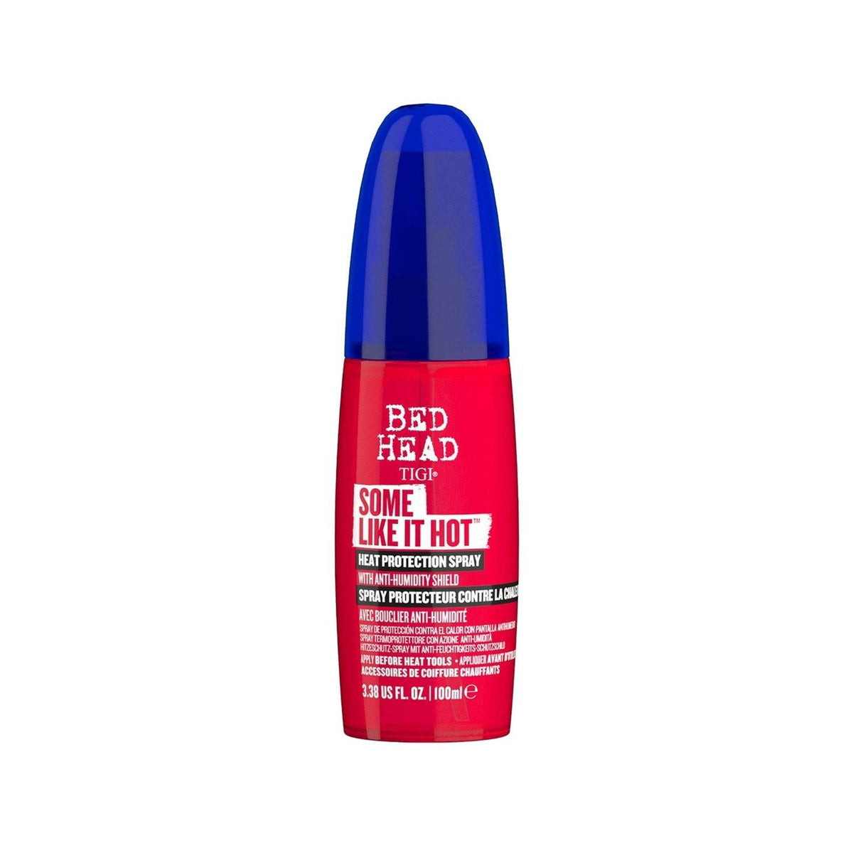 Tigi Bed Head Some Like It Hot Heat Protectant Spray: Ultimate Hair Heat Protection, Prevent Damage & Breakage (3.38 fl oz) by Beauty Care Bag