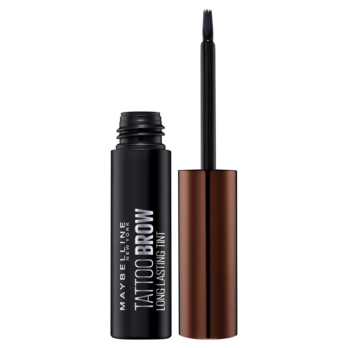 Maybelline Brow Tattoo peel-off gel tint, dark brown