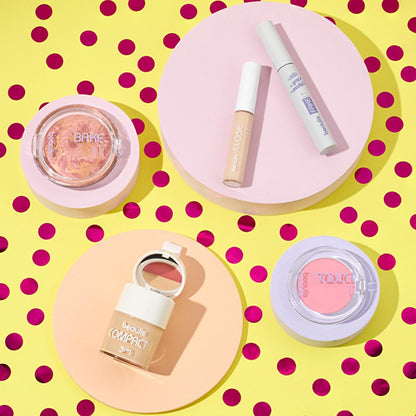 Beaulis Powder Blush 528 Playful - Natural-Looking, Silky Texture, Non-Comedogenic Makeup by Beauty Care Bag