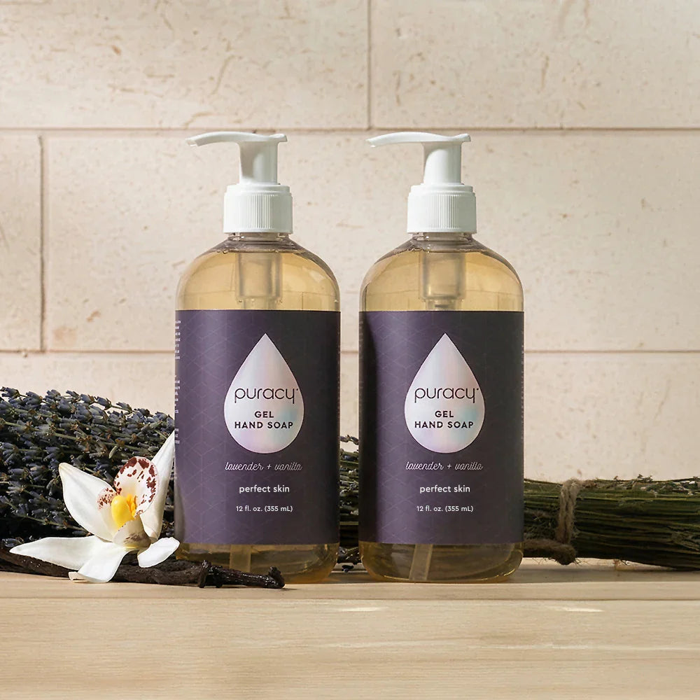 Moisturizing plant-based gel hand soap