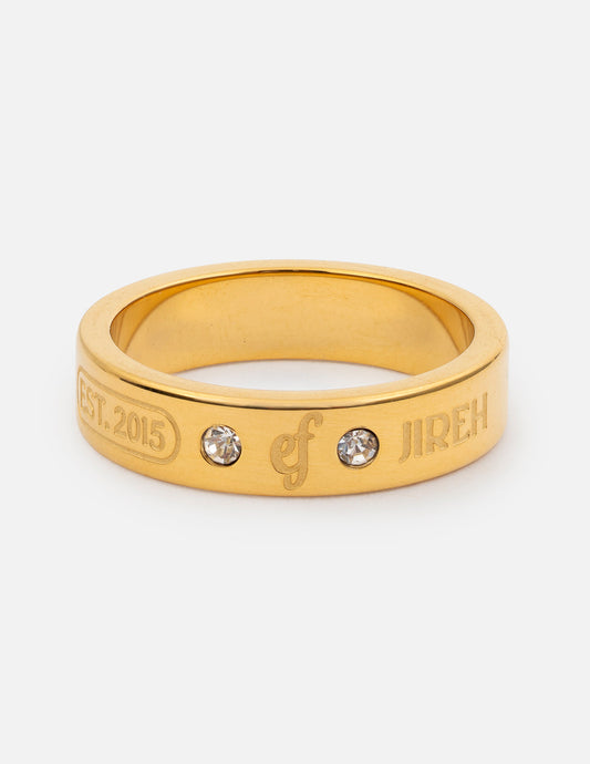 Gemstone Logo Ring by Elevated Faith